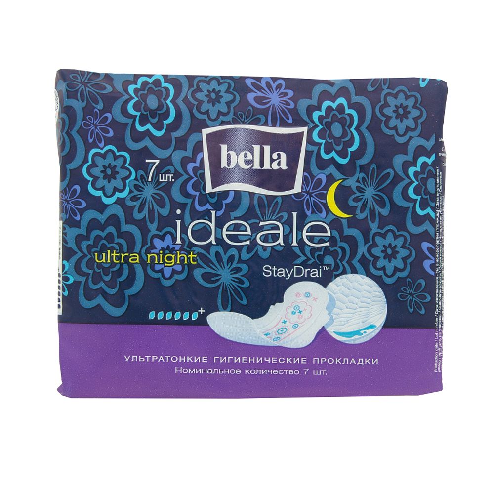 фото упаковки Bella ideale ultra night прокладки