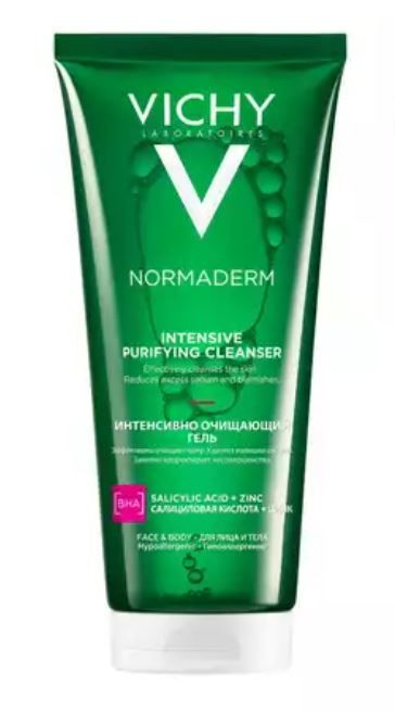 фото упаковки Vichy Normaderm очищающий гель для умывания, 200 мл, 1 шт. фото упаковки Vichy Normaderm очищающий гель для умывания