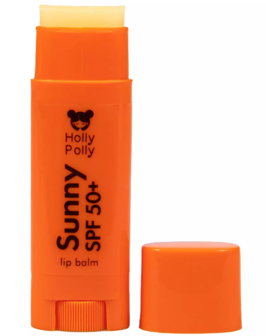 Holly Polly Бальзам для губ SPF 50+, бальзам, Манго и ваниль, 4,8 г, 1 шт.