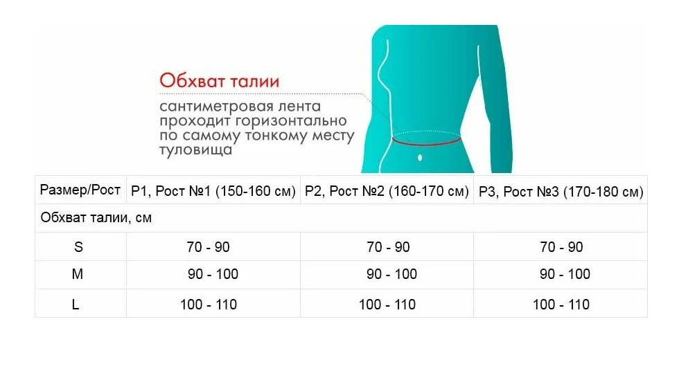 Корректор осанки К-506, рост 150-160 см, р. M, 1 шт.