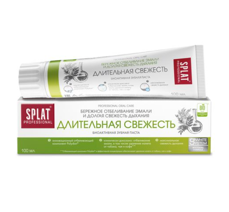 фото упаковки Splat Professional Зубная паста длительная свежесть