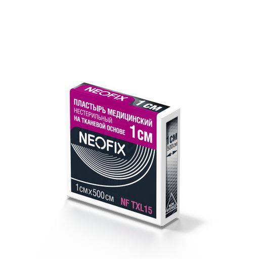 Neofix пластырь на тканевой основе, 1х500, пластырь медицинский, 1 шт.