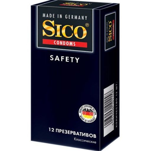 Презервативы Sico Safety, презерватив, 12 шт.