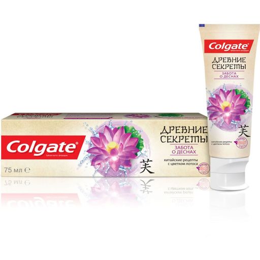 Colgate Паста зубная Древние Секреты Забота о деснах, паста, 75 мл, 1 шт.