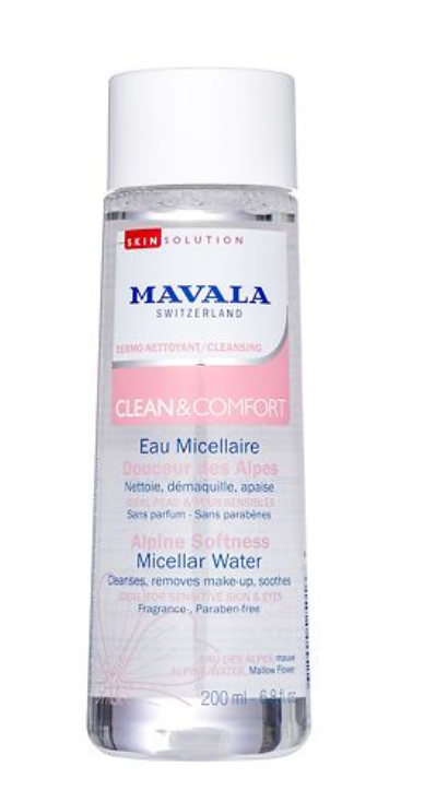 Mavala Мицеллярная вода Альпийская смягчающая Clean & Comfort, 200 мл, 1 шт.