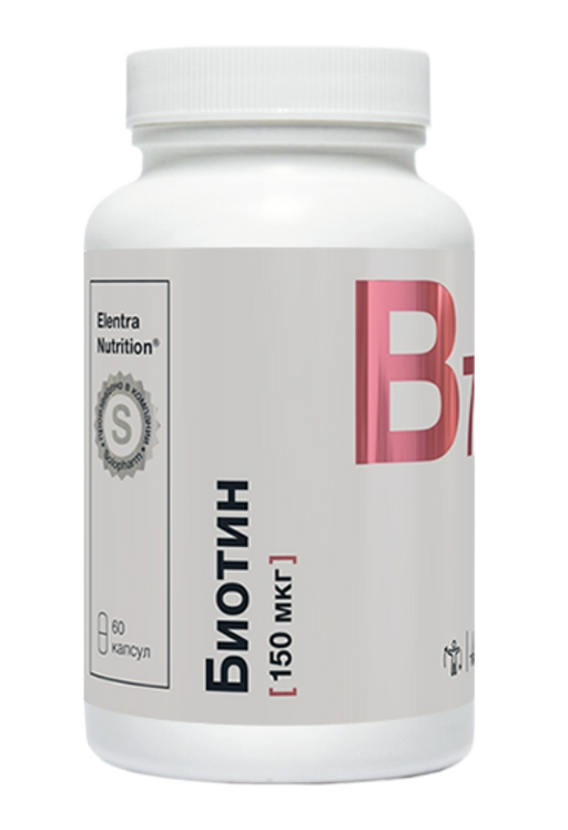 Elentra Nutrition Биотин, капсулы, 60 шт.