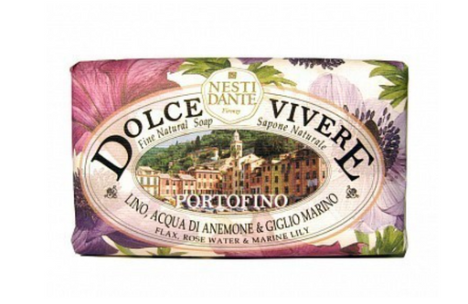 Nesti Dante Dolce Vivere мыло Портофино, мыло, 250 г, 1 шт.
