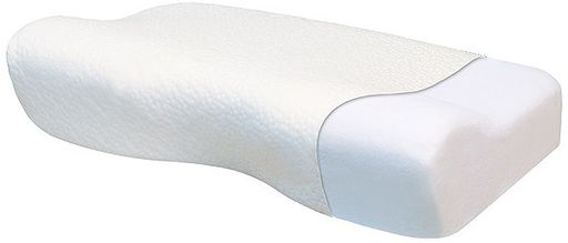 Подушка ортопедическая под голову Тривес, р. M, размер 50х32 см, высота 12.5-8см, подушка ортопедическая с эффектом памяти, арт. Т 119 (ТОП-119), 1 шт.