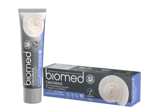 Biomed Calcimax паста зубная, паста зубная, 100 г, 1 шт.