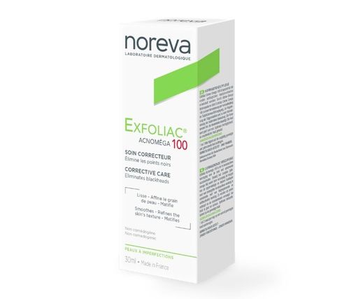 Noreva Exfoliac Acnomega 100, крем для лица, 30 мл, 1 шт.